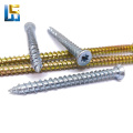 Torx flat head concrete screw